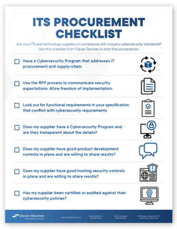ITS Procurement Checklist DS-1