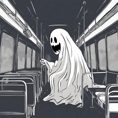 ghost on the bus